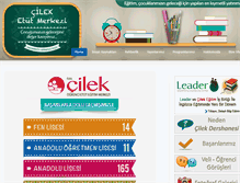 Tablet Screenshot of cilekegitim.com